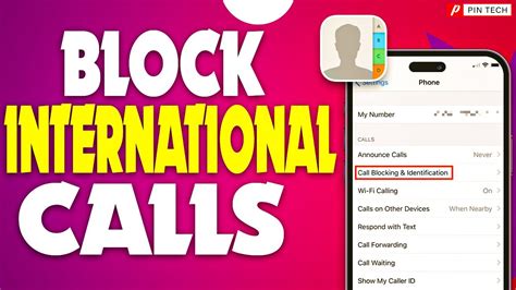 blocking international calls on iphone.